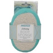 Wholesale - GREEN BAMBOO BODY SPONGE C/P 72, UPC: 769898974236